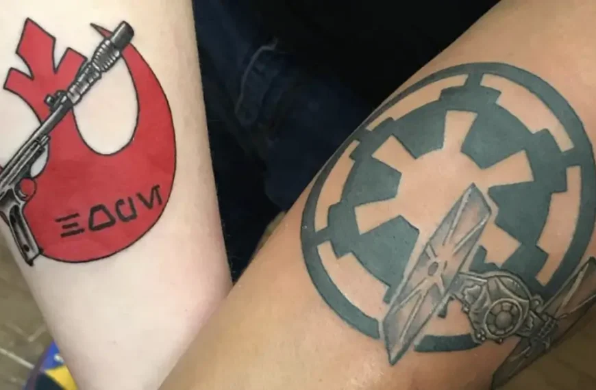 emblem star wars couple tattoos